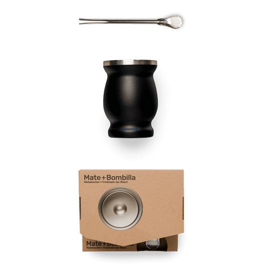 Edelstahl Mate + Bombilla